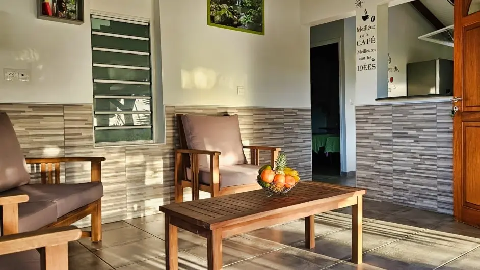 Coin repas extérieur